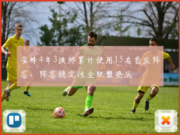 黄蜂4年3换帅累计使用15名首发阵容,阵容稳定性全联盟垫底